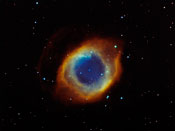 image of moon Helix Nebula