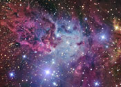 image of moon Fox Fur Nebula
