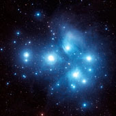 Pleiades Star Cluster 