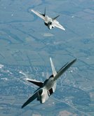image of moon F-22 Raptor aircraft