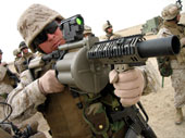 M-32 Multiple shot Grenade Launcher.