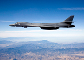 image of moon B-1B Lancer