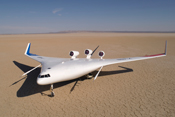 X-48B Blended Wing Body unmanned aerial vehicle.