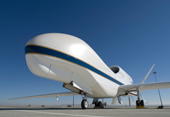 Global Hawk unmanned aircraft.