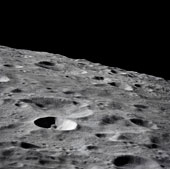 The lunar surface