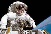image of moon Astronaut on a spacewalk