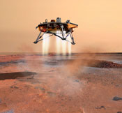 image of moon Phoenix Mars Lander