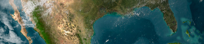 Southern United States and Mexico.