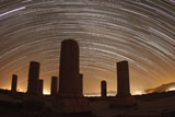 AAM200020S
Star trails above the Private Palace of Cyrus the Great, Pasargad, Iran.