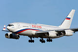 ABA100041M
An Ilyushin Il-96 airliner prepares for landing.