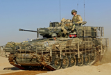 ACH100056M
A FV107 Scimitar armoured reconnaissance vehicle of the British Army.