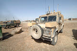 ACH100128M
The Snatch Land Rover patrol vehicle used by the British Army.