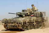 ACH100198M
A FV107 Scimitar armoured reconnaissance vehicle of the British Army.