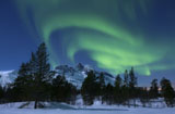 AHE100119S
Aurora Borealis over Nova Mountain Wilderness, Troms, Norway.
