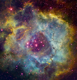 ALV100016S
Rosette nebula (NGC 2244) in Monoceros.