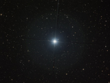 ALV100036S
The bright white star Castor in the constellation Gemini.