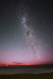 ARG100078S
The Milky Way with an aurora, a meteor and lightning.