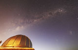 ARG100081S
The Milky Way above an observatory dome, Argentina.