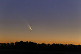 ARG100082S
Comet Panstarrs at twilight,  Buenos Aires, Argentina.
