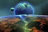 CFR100004S
Cosmic landscape on another planet.