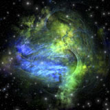 CFR100050S
Gaseous dense clouds form new stars in the cosmos.