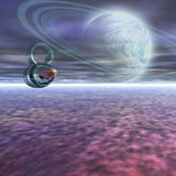 CFR100082S
A probe from Earth is sent to Jupiter to scan the gaseous atmosphere.