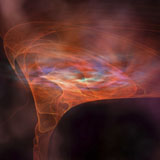 CFR100168S
The vortex field of a black hole.