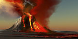 CFR100243S
The Kilauea volcano erupts on the island of Hawaii with plumes of fire and smoke.