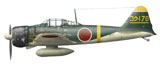 CSB300036M
Illustration of a Mitsubishi A6M2 Zero fighter plane.