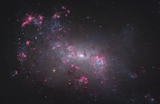 GEN100103S
NGC 4449, an irregular galaxy in the constellation Canes Venatici.