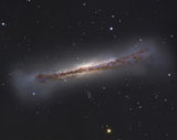 GEN100153S
NGC 3628, an unbarred spiral galaxy in the constellation Leo.