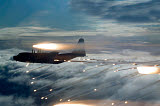 GKR100147M
MC-130P Combat Shadow dropping flares.