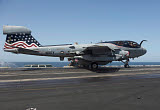 GKR100199M
An EA-6B Prowler during flight operations on USS Dwight D. Eisenhower.