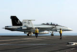 GKR100212M
An F/A-18F Super Hornet during flight operations on USS Dwight D. Eisenhower.