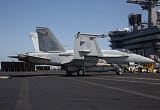 GKR100229M
An F/A-18E Super Hornet during flight operations on USS Dwight D. Eisenhower.