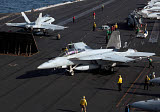 GKR100231M
An F/A-18F Super Hornet during flight operations on USS Dwight D. Eisenhower.