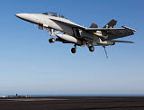 GKR100233M
An F/A-18F Super Hornet during flight operations on USS Dwight D. Eisenhower.