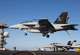 GKR100235M
An F/A-18F Super Hornet during flight operations on USS Dwight D. Eisenhower.