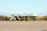 HGP100026M
An MQ-1 Predator taxi's to the runway at Holloman Air Force Base.