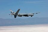 HGP100040M
An MQ-9 Reaper flies a training mission over New Mexico.