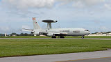 HGP100062M
An E-3 AWACS comes into land at Kadena Air Base, Okinawa, Japan.