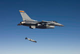 HGP100132M
An F-16 Fighting Falcon releases a GBU-31 JDAM