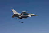 HGP100178M
An F-16 Fighting Falcon releases a GBU-38 JDAM during a test mission.