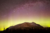 JFB100145S
Aurora Borealis, Comet Panstarrs and Milky Way over Yukon, Canada.
