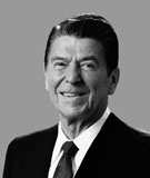 JPA100012M
Vector portrait of Ronald Reagan.
