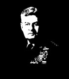 JPA100020M
General Curtis Lemay, vector portrait.