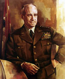 JPA100046M
Digitally restored vector portrait of Omar Bradley.