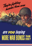 JPA100416M
Digitally restored war propaganda poster.