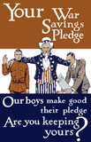 JPA100550M
Vintage World War I poster of Uncle Sam.