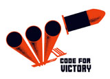 JPA100769M
World War II poster of factory smoke stacks transforming into artillery guns.
